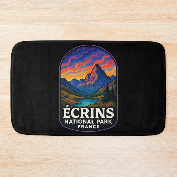 Item preview, Ecrins National Park Trippy Travel designed and sold by TomFrontierArt.
