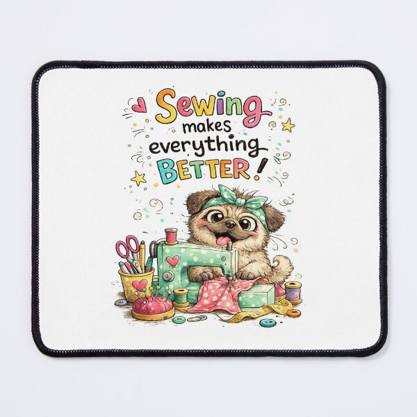 Item preview, Sewing Makes Everything Better Funny Sewing Quote | Seamstress Quilter Maker Design designed and sold by EverStitchStudio ★★★★★.