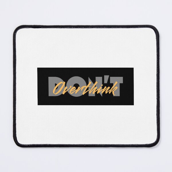 Item preview, Don't over think printed t-shirt  designed and sold by Raza-prints.