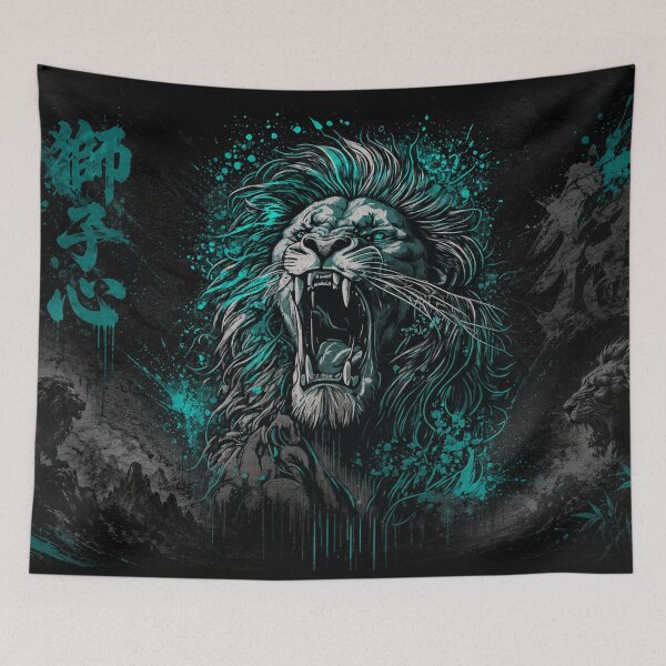 Item preview, Lion Roar of the King designed and sold by Fei Long Design Hub.