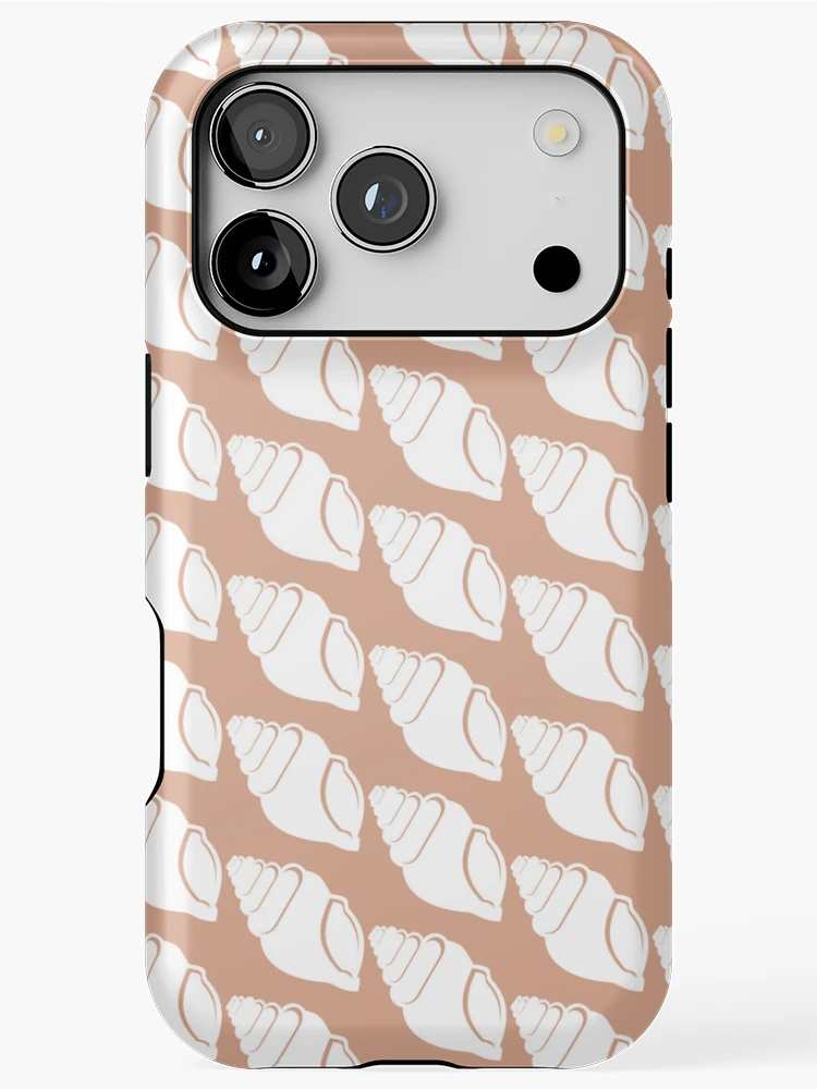 Thumbnail 1 of 4, iPhone Case, White Conch Shell designed and sold by Risa-C.