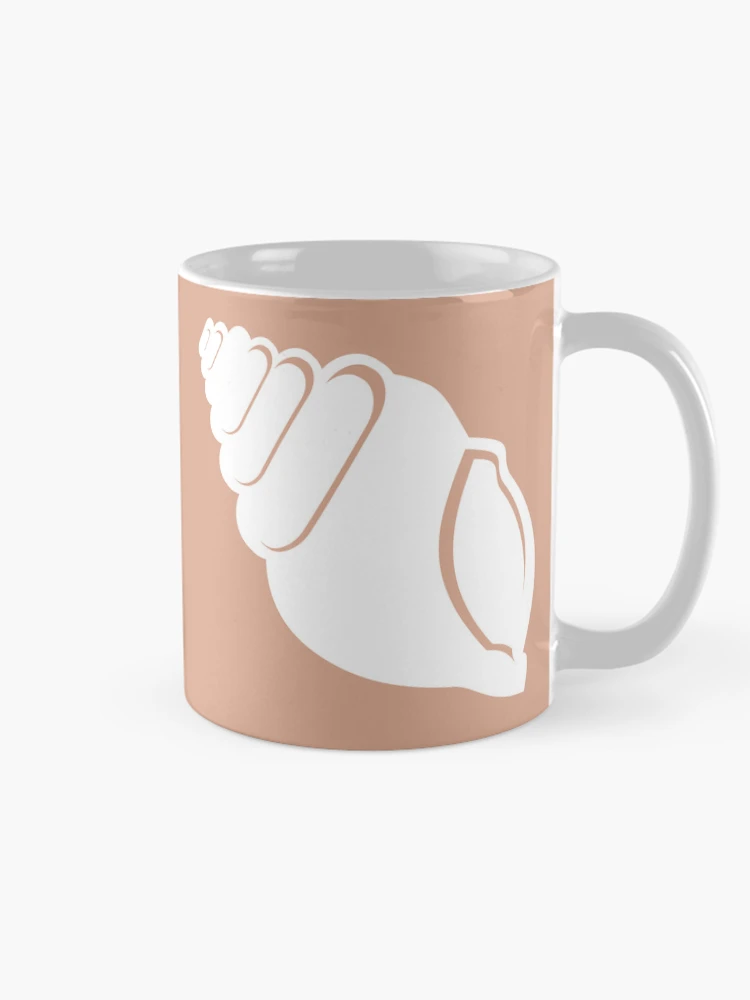 Thumbnail 3 of 6, Coffee Mug, White Conch Shell designed and sold by Risa-C.
