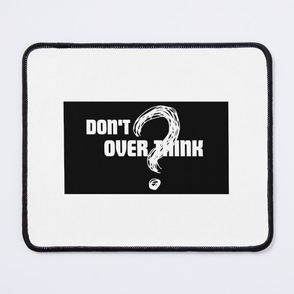 Item preview, Don't over think printed t-shirt  designed and sold by Raza-prints.