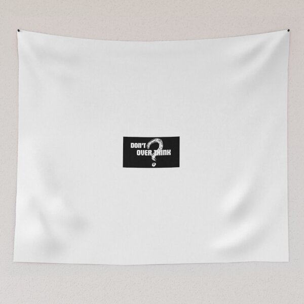 Item preview, Don't over think printed t-shirt designed and sold by Raza-prints.