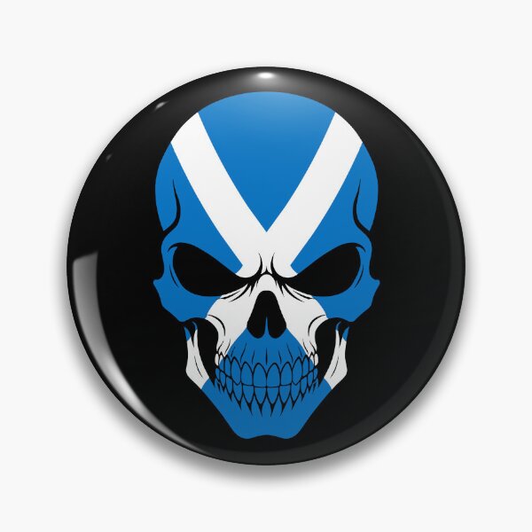 Item preview, Scotland Skull Flag designed and sold by JeffBartels.