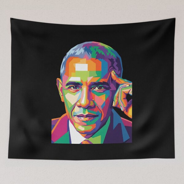 Item preview, Barack Obama Pop Art designed and sold by fiverofthebox.