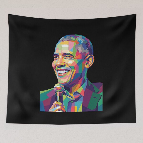 Item preview, Barack Obama Pop Art designed and sold by fiverofthebox.