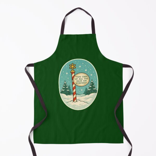 Item preview, Glue On Purpose North Pole designed and sold by Normbot2000.
