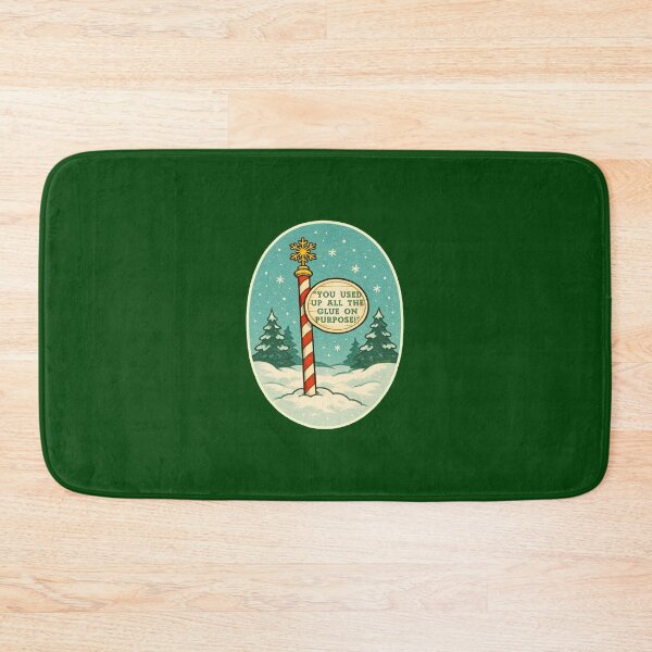 Item preview, Glue On Purpose North Pole designed and sold by Normbot2000.