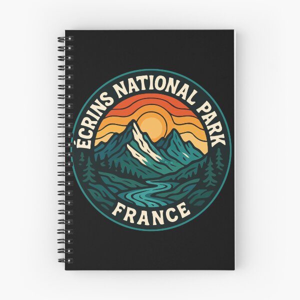 Item preview, Ecrins National Park Retro designed and sold by TomFrontierArt.