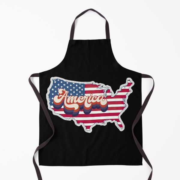 Item preview, Retro America Script USA Map Flag Design — Vintage Patriotic American Graphic designed and sold by GFamilyC.