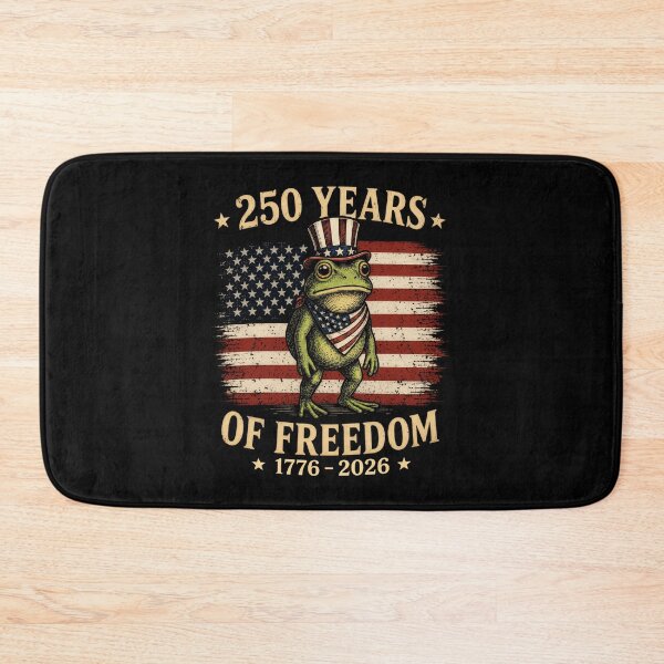 Item preview, 250 Years Of Freedom Frog 4Th Of July Usa Flag  designed and sold by AmazingLoveArt.