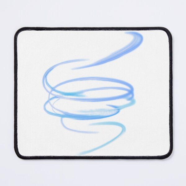 Item preview, Blue Abstract Swirl Motion designed and sold by DailyDoodlesBySumbul.