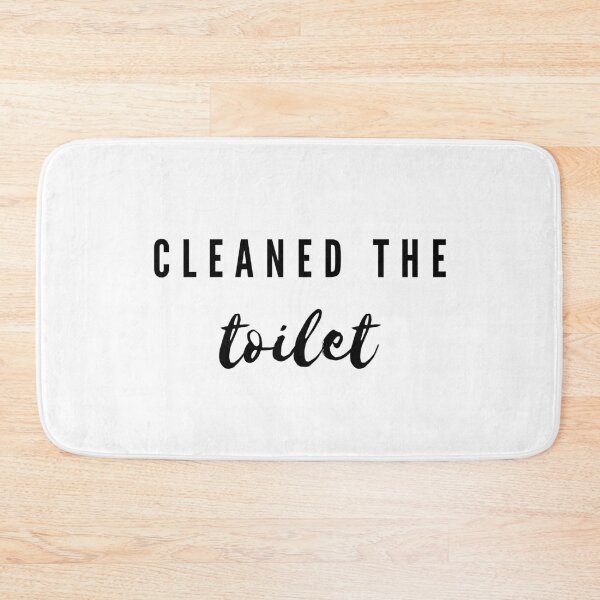Item preview, Cleaned the toilet designed and sold by ArtistTejal.