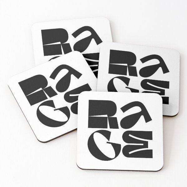 Item preview, Bold RAGE Typography Art Design designed and sold by coshe.