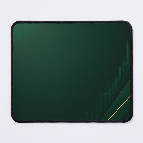Item preview, Dark Green Finance Abstract Poster | Luxury Minimalist Stock Market Background Art Print designed and sold by Zaramodo.