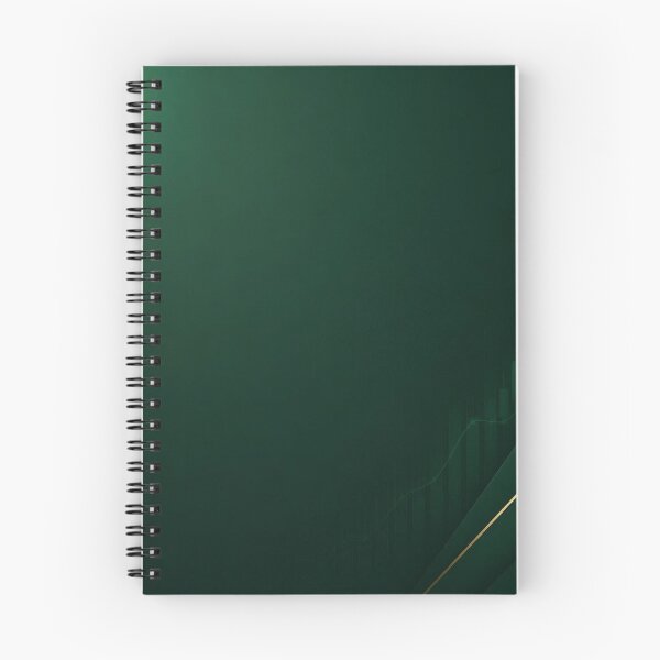 Item preview, Dark Green Finance Abstract Poster | Luxury Minimalist Stock Market Background Art Print designed and sold by Zaramodo.