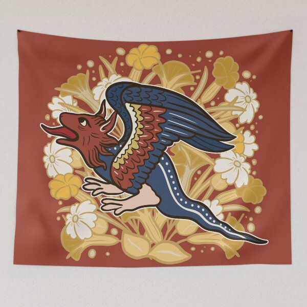 Item preview, Cute Colourful Medieval Dragon Design designed and sold by MariOyama.