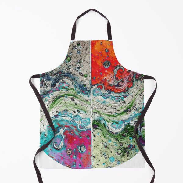 Item preview, cosmic waves round E1 colorful geometric abstract design designed and sold by SmashingDeals.