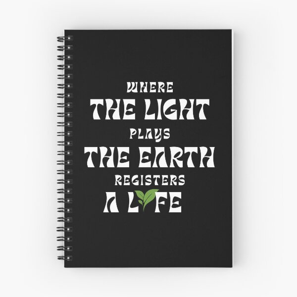 Item preview, Aesthetic Nature Quote Where Light Plays Leaf designed and sold by LensDyn™.