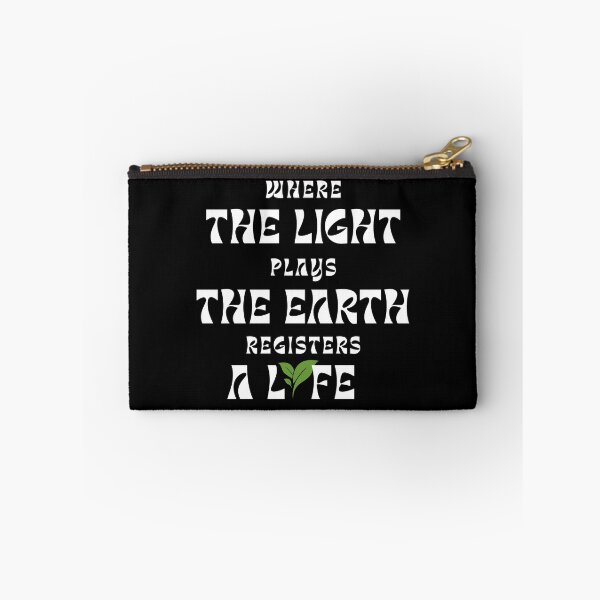 Item preview, Aesthetic Nature Quote Where Light Plays Leaf designed and sold by LensDyn™.