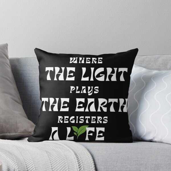 Item preview, Aesthetic Nature Quote Where Light Plays Leaf designed and sold by LensDyn™.