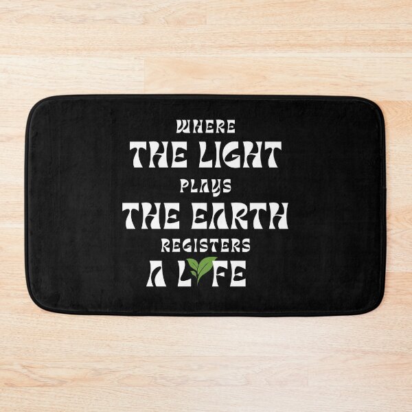 Item preview, Aesthetic Nature Quote Where Light Plays Leaf designed and sold by LensDyn™.