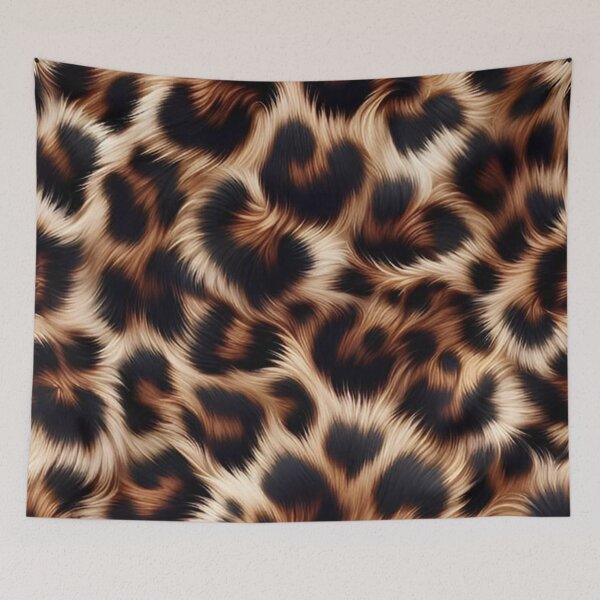 Item preview, Luxury Wild Leopard Print Pattern designed and sold by INKRebelGraphic.