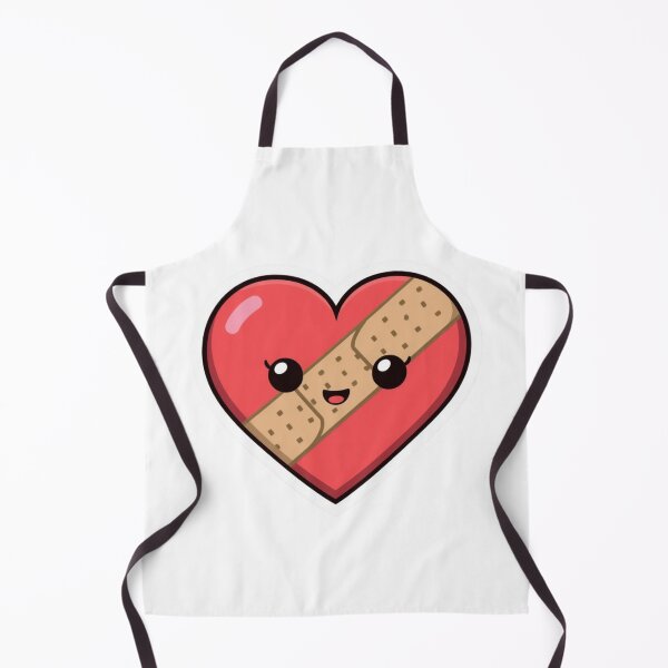 Item preview, Cute Bandaged Heart Sticker | Healing Heart Kawaii Love Design designed and sold by Vvmd.