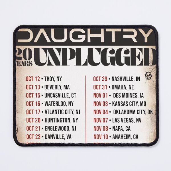 Item preview, American Rock Band Acoustic Tour MBUN designed and sold by hilarysneed06.