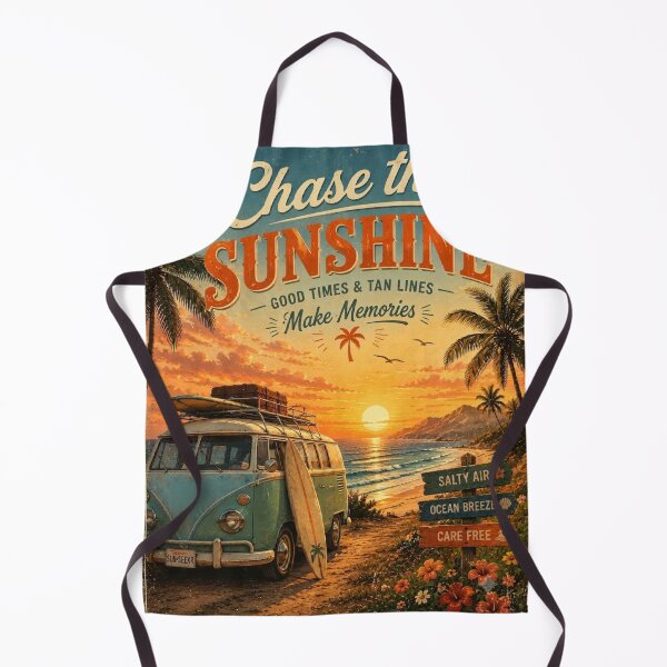 Item preview, Vintage Surf Van Sunset Beach Poster designed and sold by freackly.