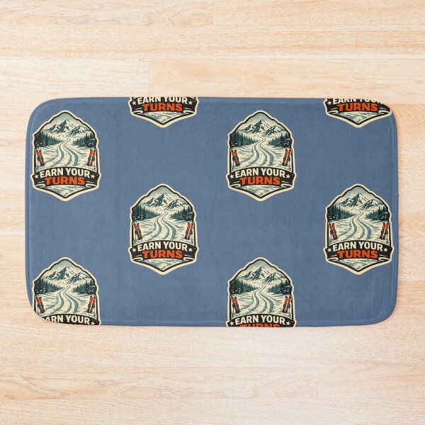 Item preview, Earn Your Turns Backcountry Ski Touring designed and sold by Lizavelle.