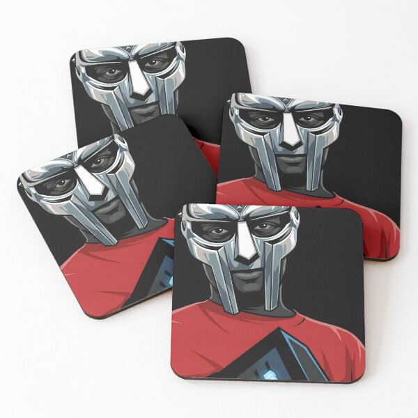 Item preview, Ilustración vectorial de Mf Doom designed and sold by Boruto1231.