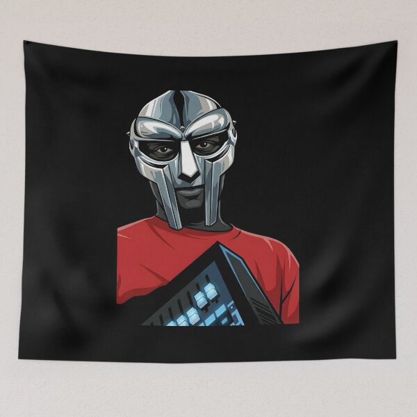 Item preview, Ilustración vectorial de Mf Doom designed and sold by Boruto1231.