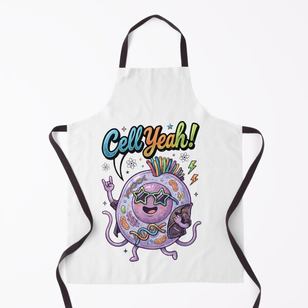 Item preview, Cell Yeah! – Punk Rock Science Biology Pun Design designed and sold by DesignsCreative.