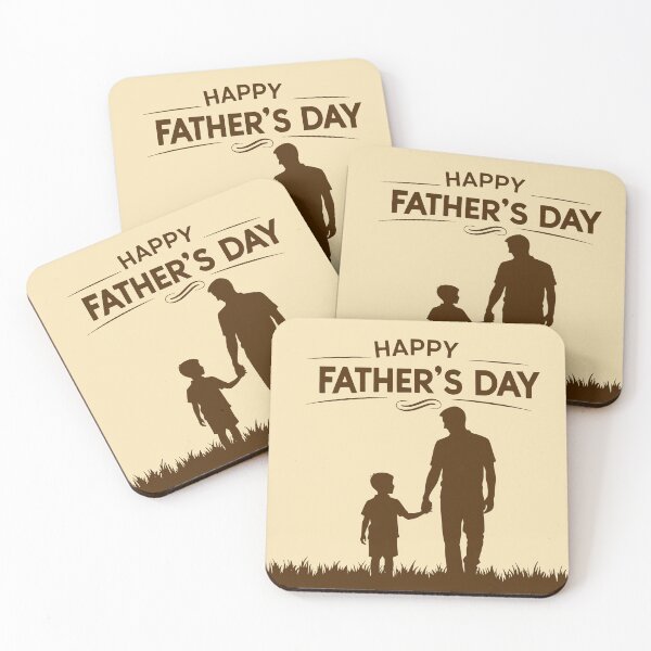 Item preview, Happy Father’s Day – Parent & Child Silhouette Poster   designed and sold by AtonuHaque.