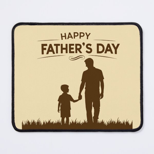 Item preview, Happy Father’s Day – Parent & Child Silhouette Poster   designed and sold by AtonuHaque.