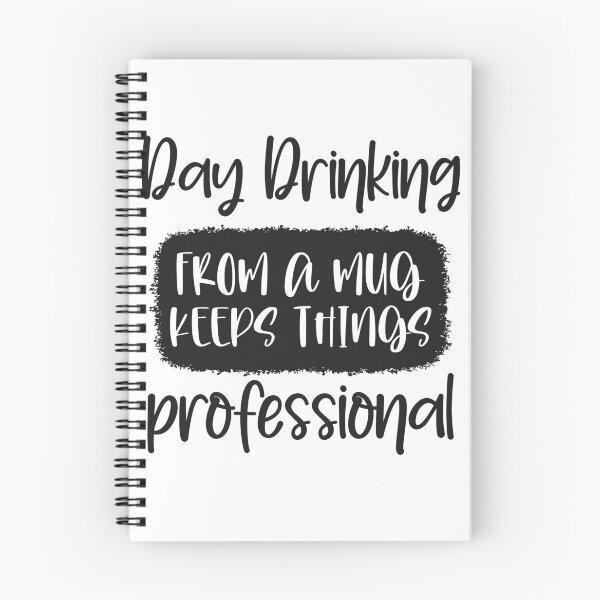 Item preview, Day Drinking From A Mug Keeps Things Professional Funny Drinking Shirt designed and sold by GraphicGlowTeesStore.