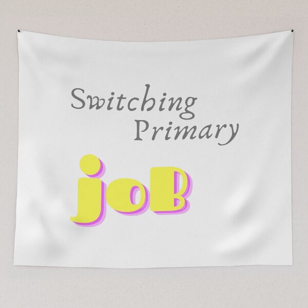 Item preview, Switching primary job designed and sold by ArtistTejal.
