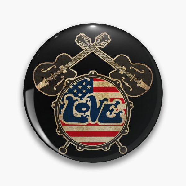 Item preview, Love ( Blue Letters) (60's American Rock) designed and sold by helenacooper.