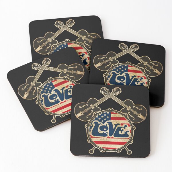 Item preview, Love ( Blue Letters) (60's American Rock) designed and sold by helenacooper.