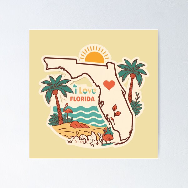 Item preview, I Love Florida designed and sold by HMBPHOTO.