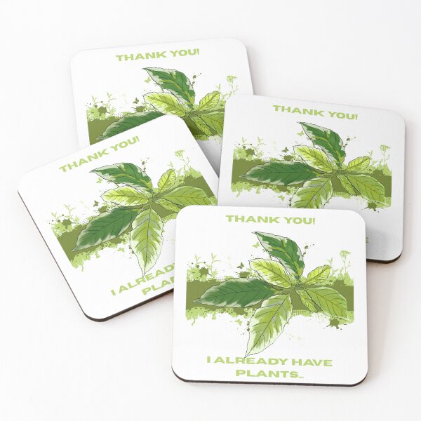 Item preview, Gracias, ya tengo plantas. designed and sold by BeautyFullMerch.