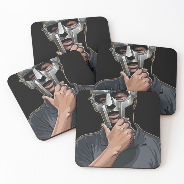 Item preview, Ilustración vectorial de Mf Doom designed and sold by Boruto1231.
