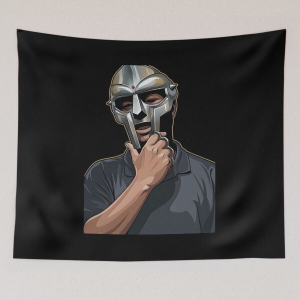 Item preview, Mf Doom Vector Illustration designed and sold by Boruto1231.