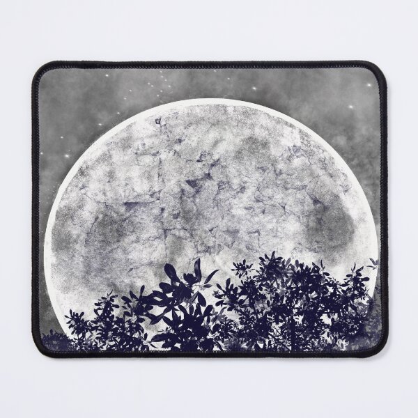 Item preview, Midnight Sentinel - Lunar Forest Silhouette designed and sold by Ahmed-A-Studio.
