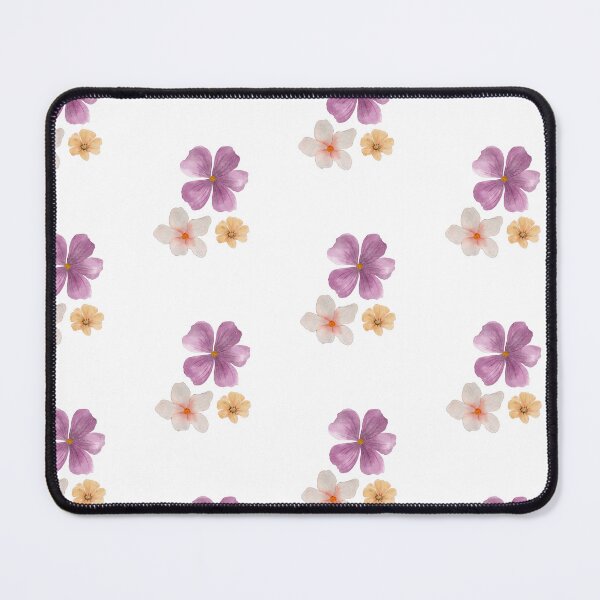 Item preview, Delicate Pink, White & Yellow Wildflower Trio designed and sold by katiecorners.
