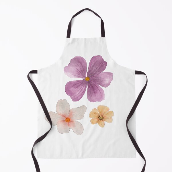 Item preview, Delicate Pink, White & Yellow Wildflower Trio  designed and sold by katiecorners.