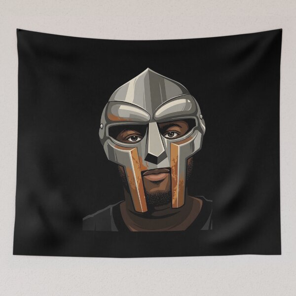 Item preview, Mf Doom Vector Illustration designed and sold by Boruto1231.