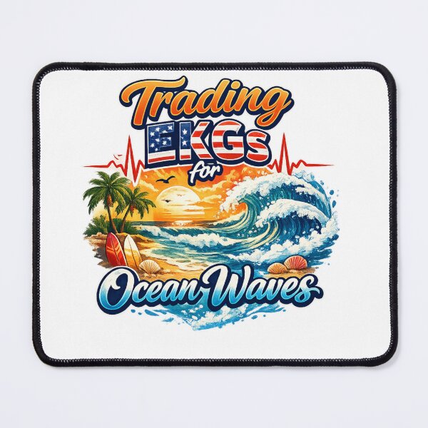 Item preview, From Heartbeats to Beach Days | Trading EKGs for Ocean Waves designed and sold by EverFind.